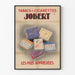 Póster vintage de publicidad de tabacos y cigarrillos Jobert