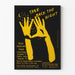 Póster decorativo Take Back The Night - Póster contra la violencia
