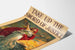 Vintage Poster Take Up the Sword of Justice