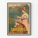 Póster vintage Talloires Lago de Annecy