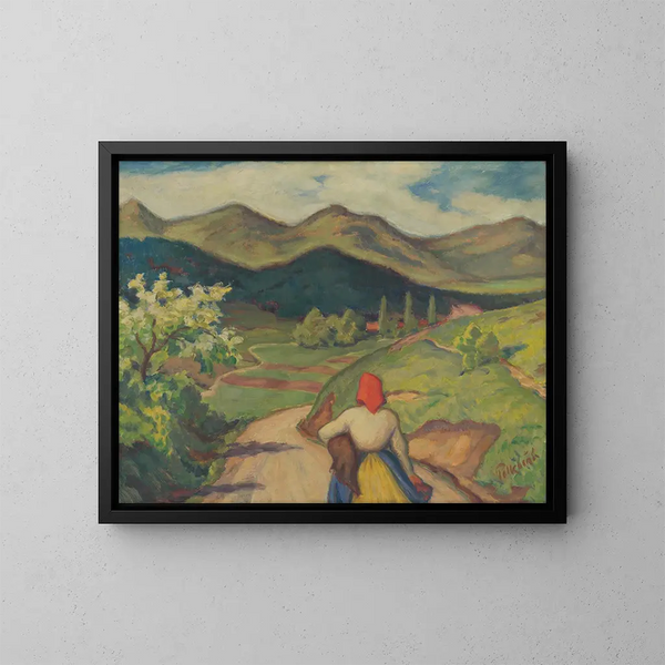 Retour - Stefan Polkorb — cuadro enmarcado en la pared