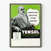 Póster vintage Tensol - publicidad de salud y bienestar