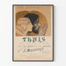 Póster vintage de la comedia lírica Thaïs de J. Massenet