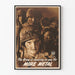 Póster vintage militar estadounidense The Army is Counting on You