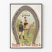 Póster vintage Herradura The Boss para caballos y mulas