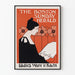 Póster vintage The Boston Sunday Herald - Las damas lo desean