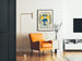 Póster vintage The Boston Sunday Herald para decoración mural