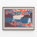 Vintage Poster Our Coast Defence - The Bostonian — framed artwork on a wall