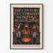 Póster vintage La revista ilustrada The Century Monthly para el Año Nuevo 1900
