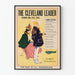 Póster vintage The Cleveland Leader - mayo de 1895