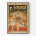 Póster decorativo El Sueño - Estilo Art Nouveau Música y Danza