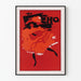 Póster vintage The Echo Chicago 1895 estilo art déco
