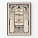 Póster vintage L’évolution de la musique d’église