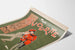 Póster vintage La favorita deporte real en bicicleta
