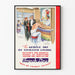 Póster vintage de estilo de vida a bordo de French Line