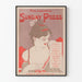 Póster vintage Philadelphia Sunday Press El Iris Alemán