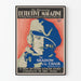 Póster vintage The Illustrated Detective Magazine
