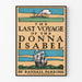 Póster vintage El último viaje de la Donna Isabel