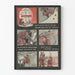 Póster vintage de cómic militar El asesinato de un calibre .50 de Killer Joe Dope