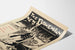 Póster vintage The New Bohemian Monthly
