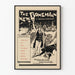 Póster vintage The New Bohemian Monthly