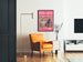 Póster vintage Sunset Limited Salón del Barrio Francés