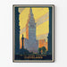 Póster vintage The New Union Terminal Cleveland