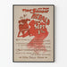 Póster vintage The New York Sunday Herald - 1 de septiembre de 1895