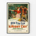 Póster vintage Rin Tin Tin The Night Cry Warner Bros