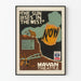 Vintage Poster for the Theater The Sun Rises in the West