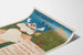 Póster vintage The Sunday Journal, ilustración Art Nouveau