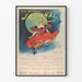 Póster vintage The Sunday Journal - Bailarina con vestido rojo