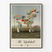 Póster artístico The Vegetabull - Decoración mural original de verduras