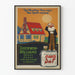 Póster vintage de Sherwin-Williams pintura para casas resistente al calor