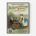 Vintage poster for Jos Schlitz Brewing Co. Milwaukee Lager Beer