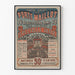 Póster de Teatro-Concierto de la Puerta Maillot Espectáculo Variado vintage