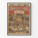 Póster vintage Teatro - Los Estranguladores de París