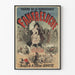 Póster vintage del Teatro de la Renacimiento Fanfreluche Ópera Cómica