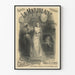Póster vintage La Marjolaine - Ópera bufa en el Teatro de la Renaissance
