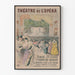Póster vintage de la mascarada en el Teatro de la Ópera 1898