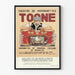Póster Teatro de Marionetas Toone - Decoración mural vintage Bruselas