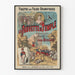 Póster vintage La Fauvette du Temple Teatro de las Folies-Dramatiques