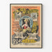 Póster vintage Ma Mie Rosette Teatro de las Follies Dramáticas