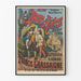 Póster vintage El Derecho de Aînesse Teatro de las Novedades