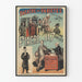 Vintage Poster of the Théâtre des Variétés - The Fiacre 117, three-act comedy-vaudeville