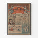 French Theater Poster Féerie Review Paris-Rouen Costumes Choubrac