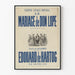 Póster vintage Teatro Lyrique - El matrimonio de Don Lope