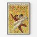 Póster vintage de mascarada en el Teatro Nacional de la Ópera 1921