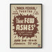 Póster Teatro Baker Federal - These Few Ashes