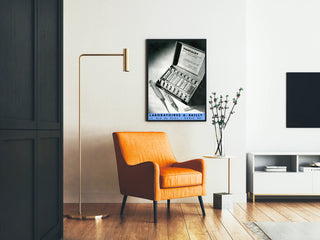 Vintage advertising poster Thiocalby by Laboratories A. Bailly